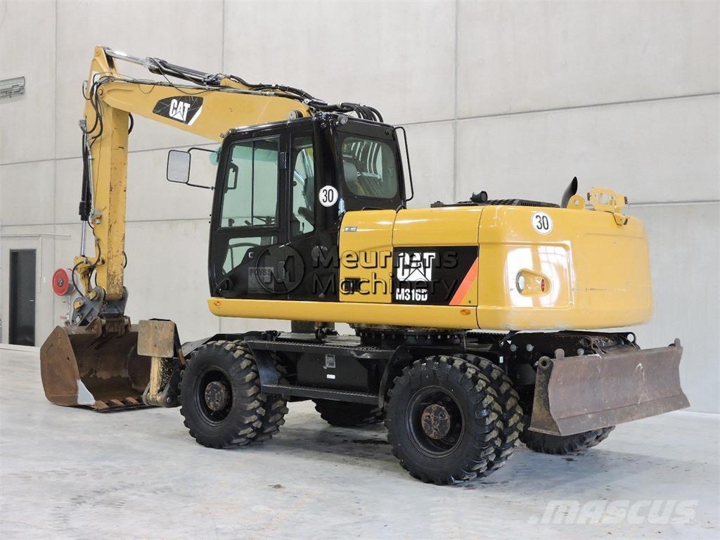 CAT M316D Wheeled excavators