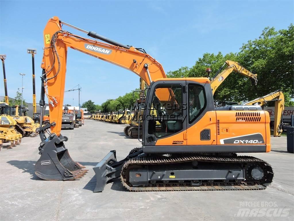 Doosan DX140LC Crawler excavators