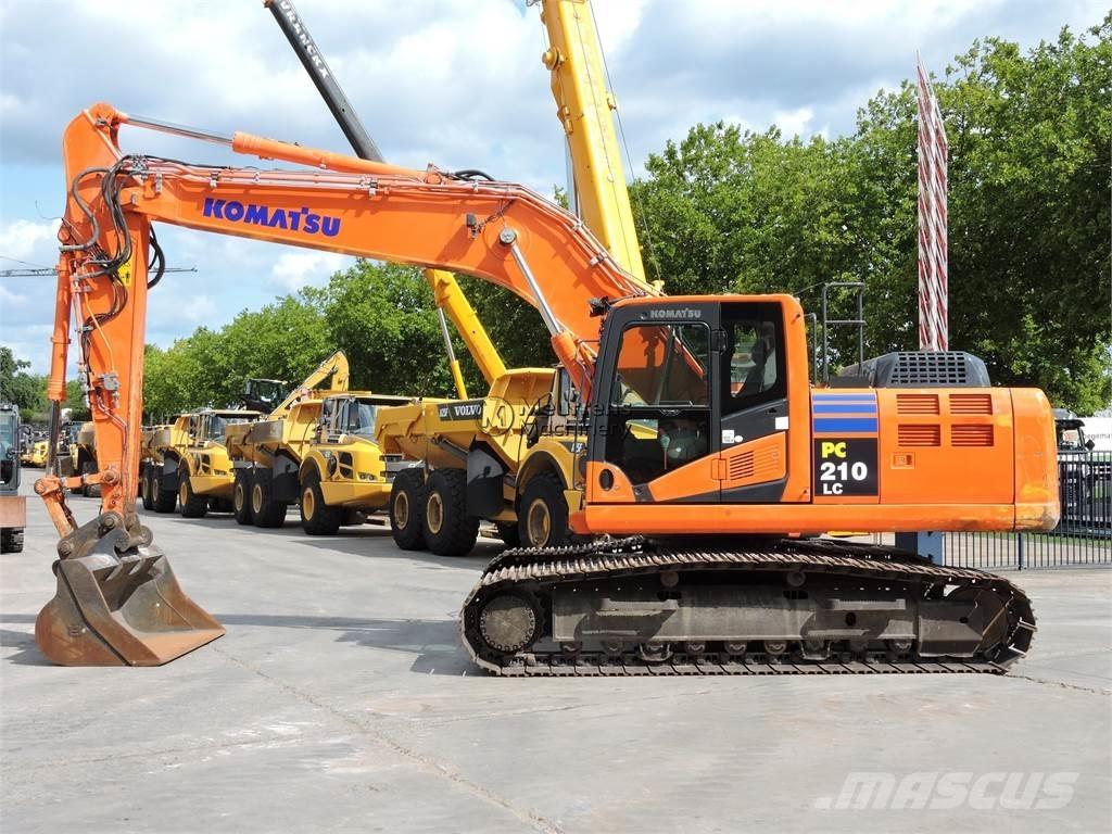 Komatsu PC210LC-10 Crawler excavators