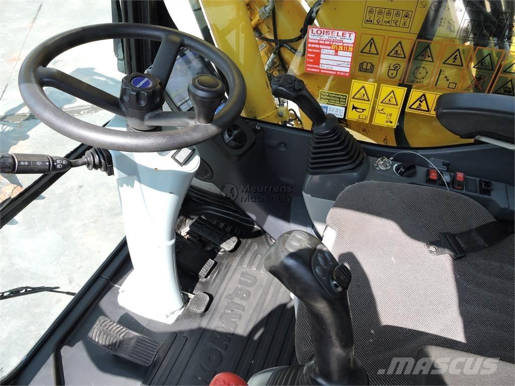 Komatsu PW148 Wheeled excavators