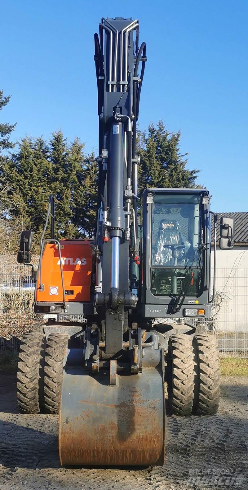Atlas 150 W Wheeled excavators
