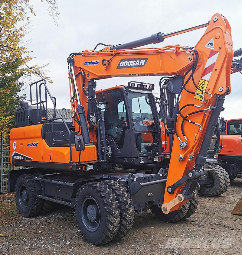 Doosan DX 160 W-7 Wheeled excavators