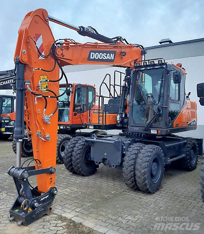 Doosan DX 170 W-7 Wheeled excavators