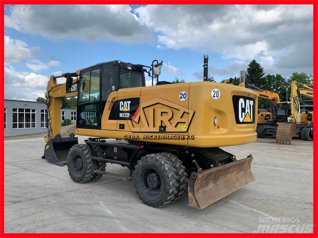 CAT M322 F Wheeled excavators