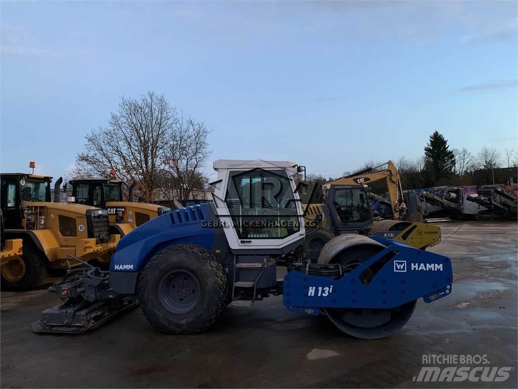 Hamm H 13i + Platten Single drum rollers