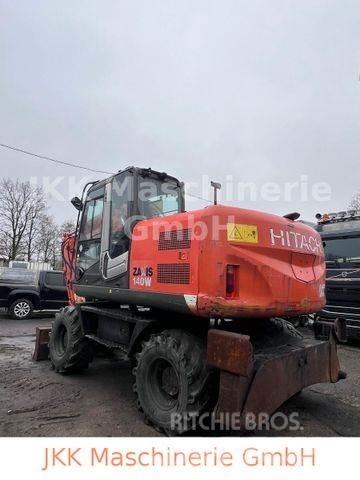 Hitachi ZX 140 W - 3 Wheeled excavators
