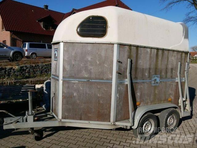  Holz Poly 2 Pferde Livestock transport