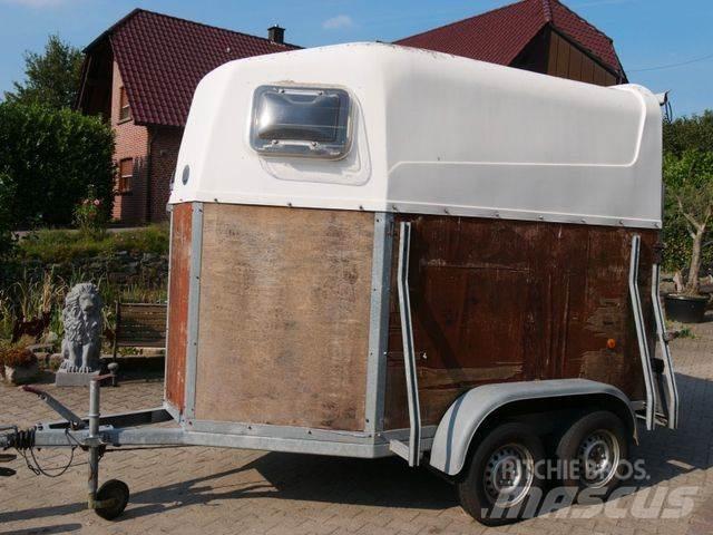  Holz Poly 2 Pferde Livestock transport