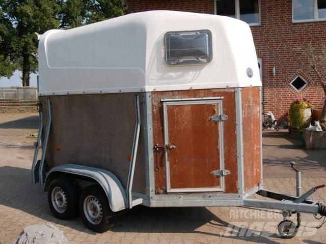  Holz Poly 2 Pferde Livestock transport