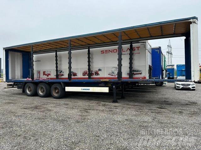 Krone TAUTLINER Flatbed/Dropside semi-trailers