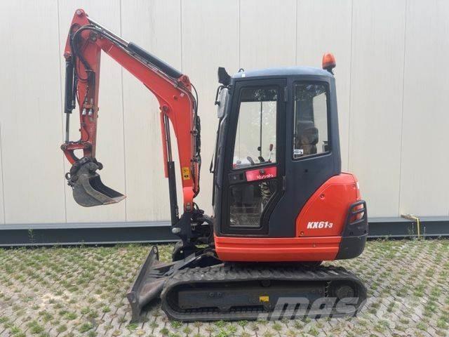 Kubota KX61-3 Mini excavators < 7t (Mini diggers)