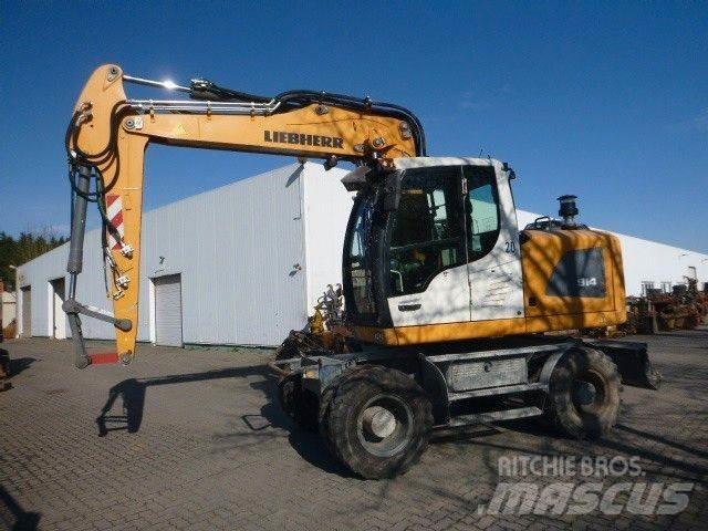 Liebherr A 914 Litr. Wheeled excavators