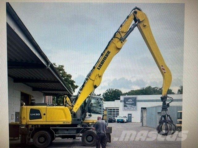 Liebherr LH30M Wheeled excavators
