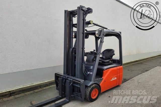 Linde E16 Electric forklift trucks
