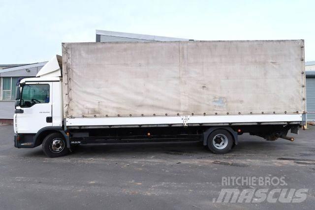 MAN 12.240 BL Curtain sider trucks