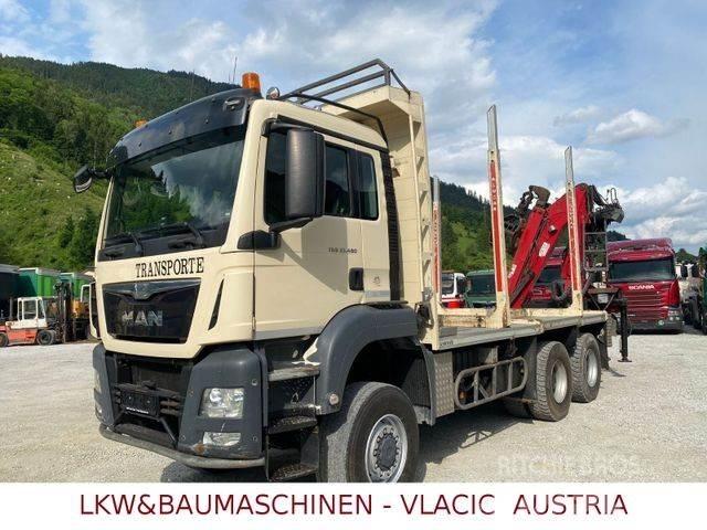 MAN TGS 33.480 6x6 Timber trucks