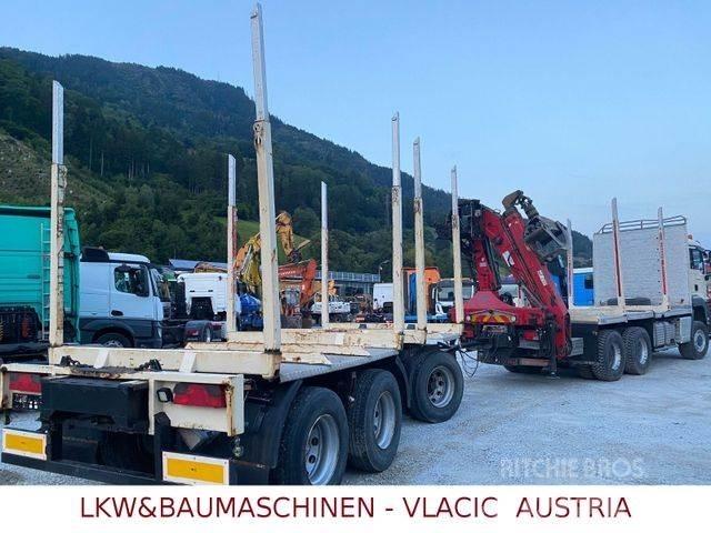 MAN TGS 33.480 6x6 Timber trucks