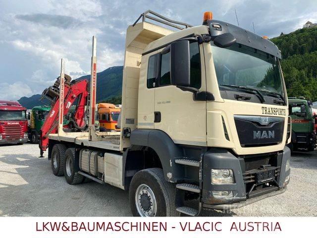 MAN TGS 33.480 6x6 Timber trucks