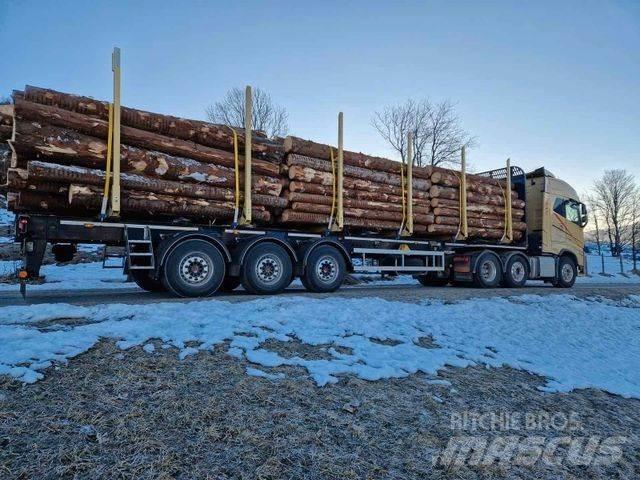  Rundholz Aufleger Timber semi-trailers