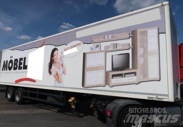 Spier SGL 290 Box semi-trailers