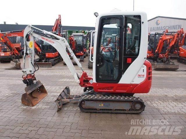 Takeuchi TB 216 Mini excavators < 7t (Mini diggers)