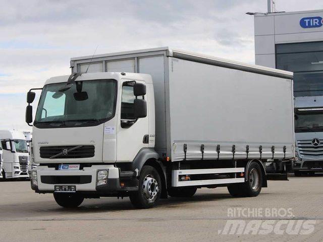 Volvo FL 240, EURO 5 Curtain sider trucks