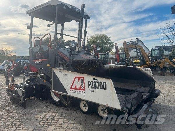 Volvo P 2870D Asphalt pavers