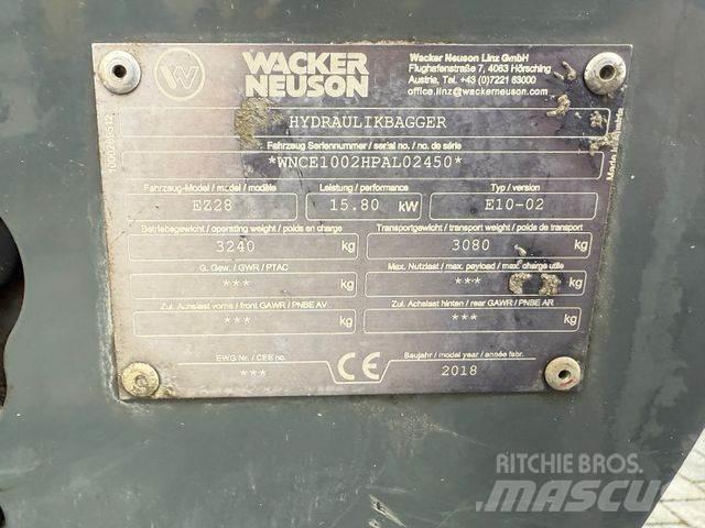 Wacker EZ 28 VDS Mini excavators < 7t (Mini diggers)