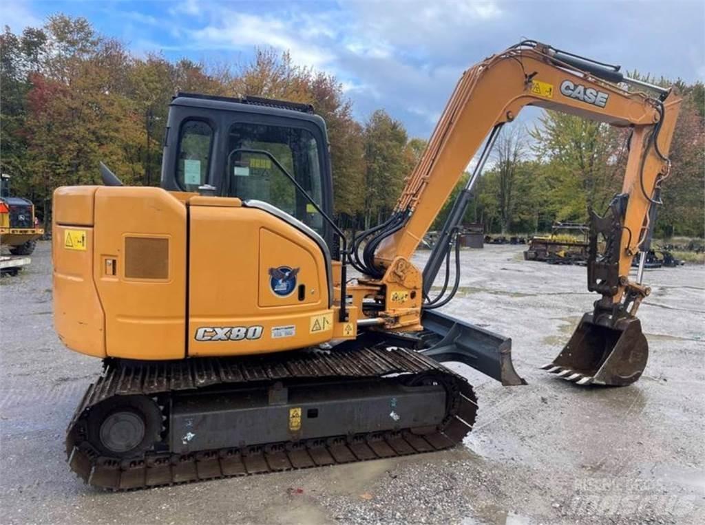 CASE CX80 Mini excavators < 7t (Mini diggers)