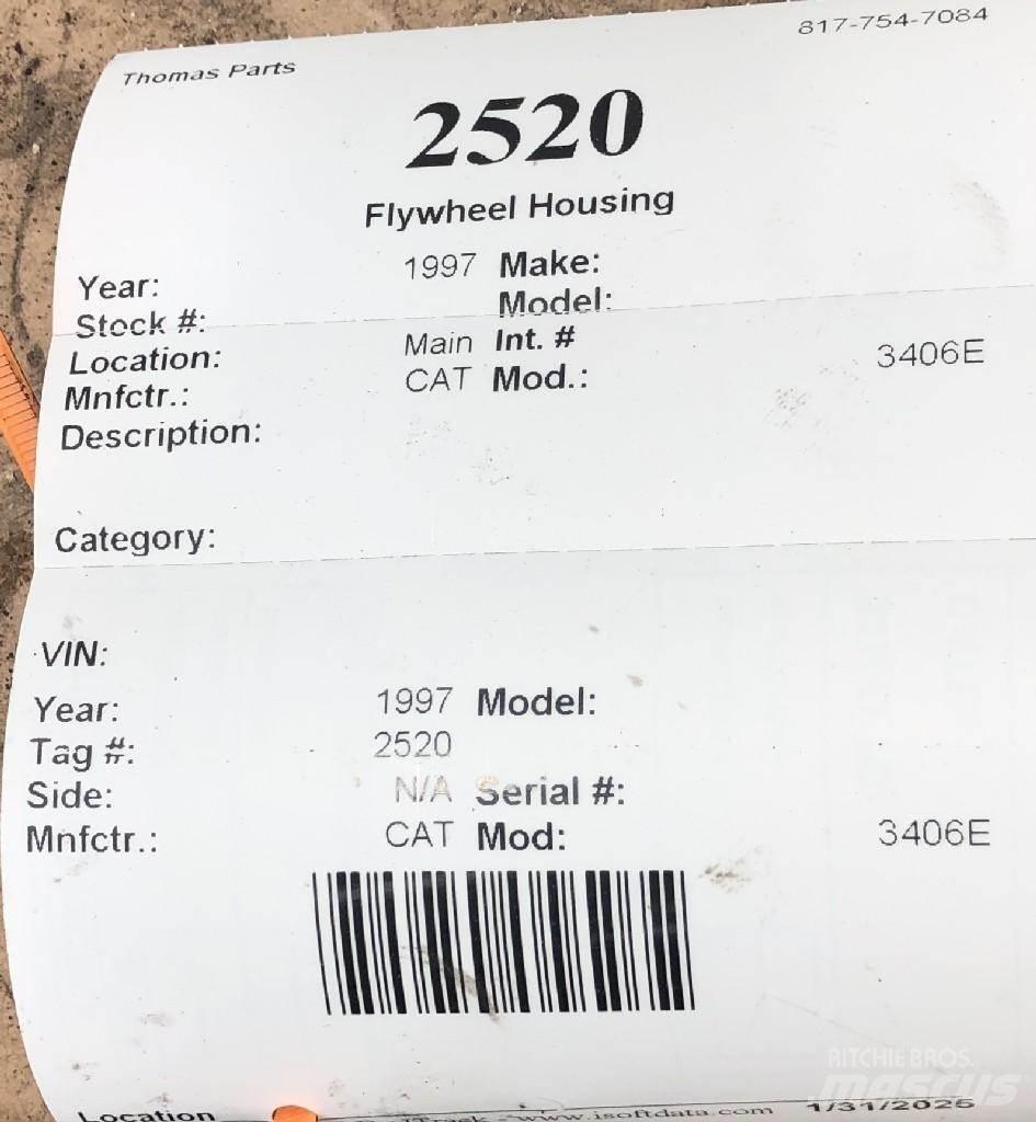 CAT 3406E Other components