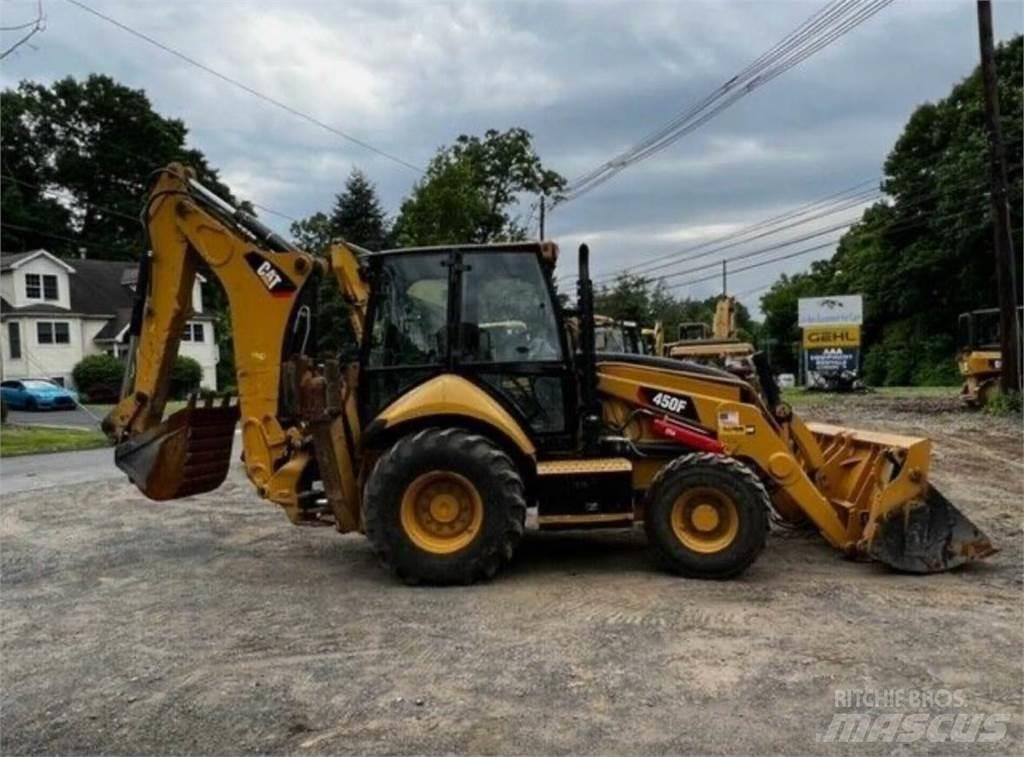 CAT 450F Backhoe