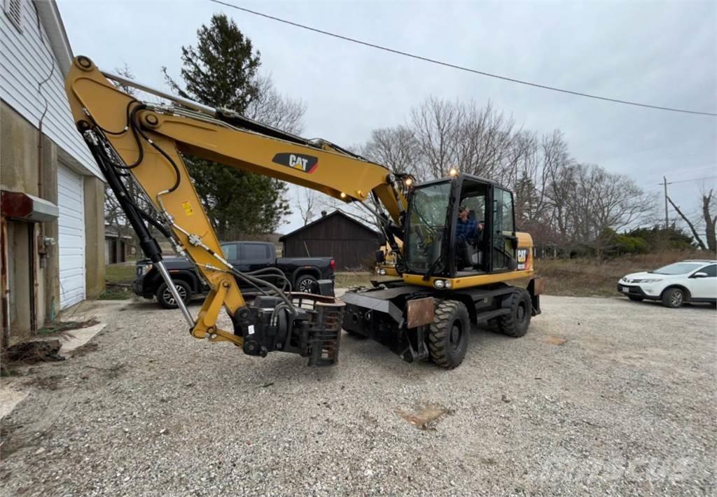 CAT M313D Wheeled excavators