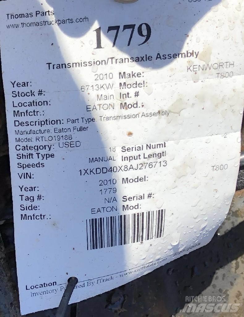 Eaton T800 Gearboxes