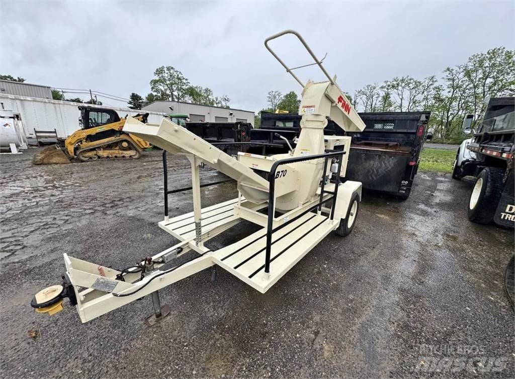 Finn B70T Hopper equipment, blowers and elevators