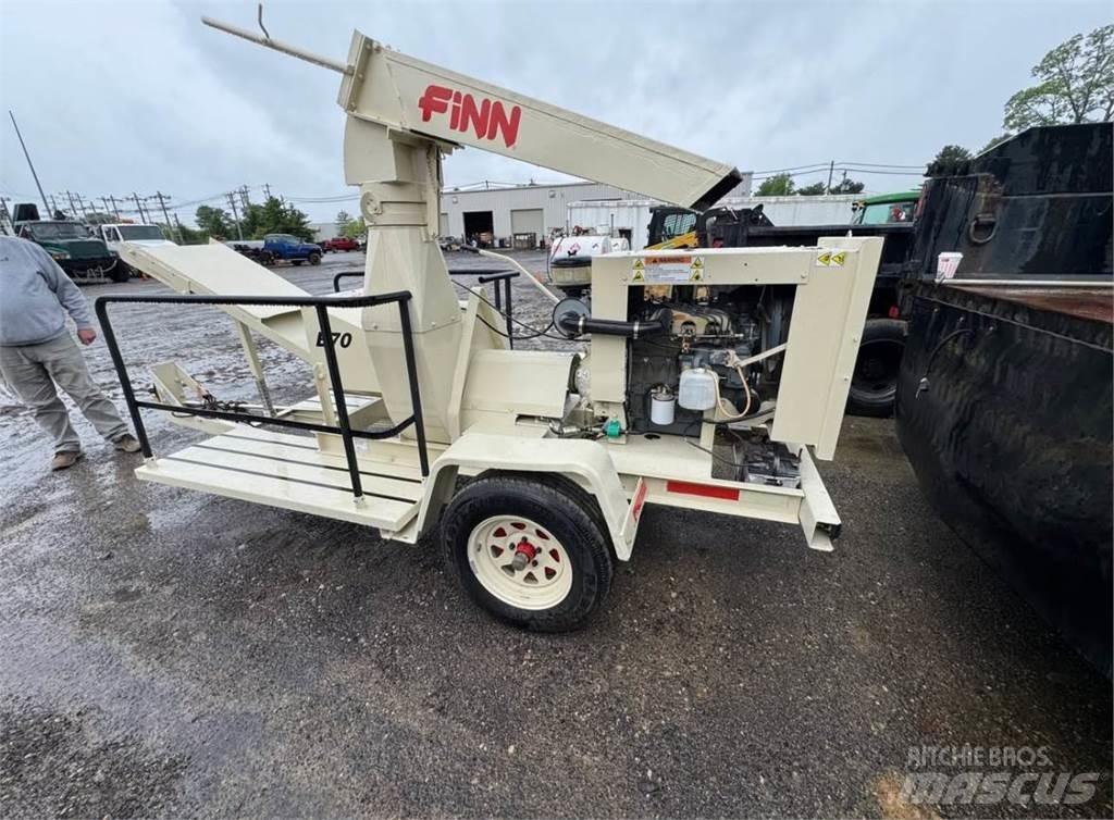 Finn B70T Hopper equipment, blowers and elevators