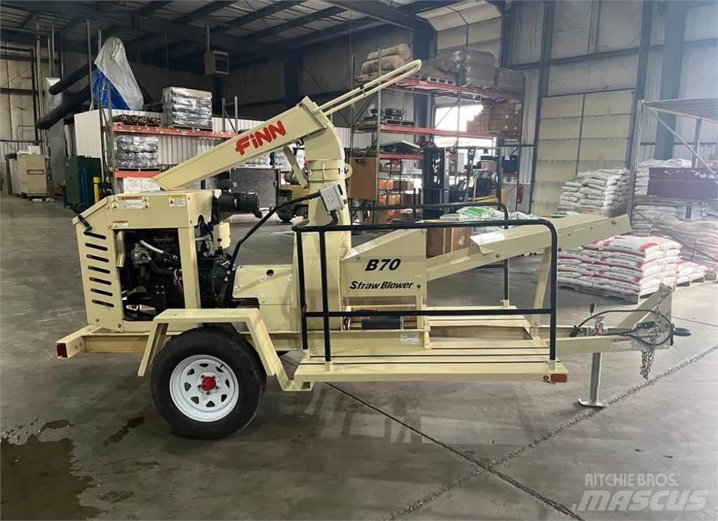 Finn B70T Hopper equipment, blowers and elevators