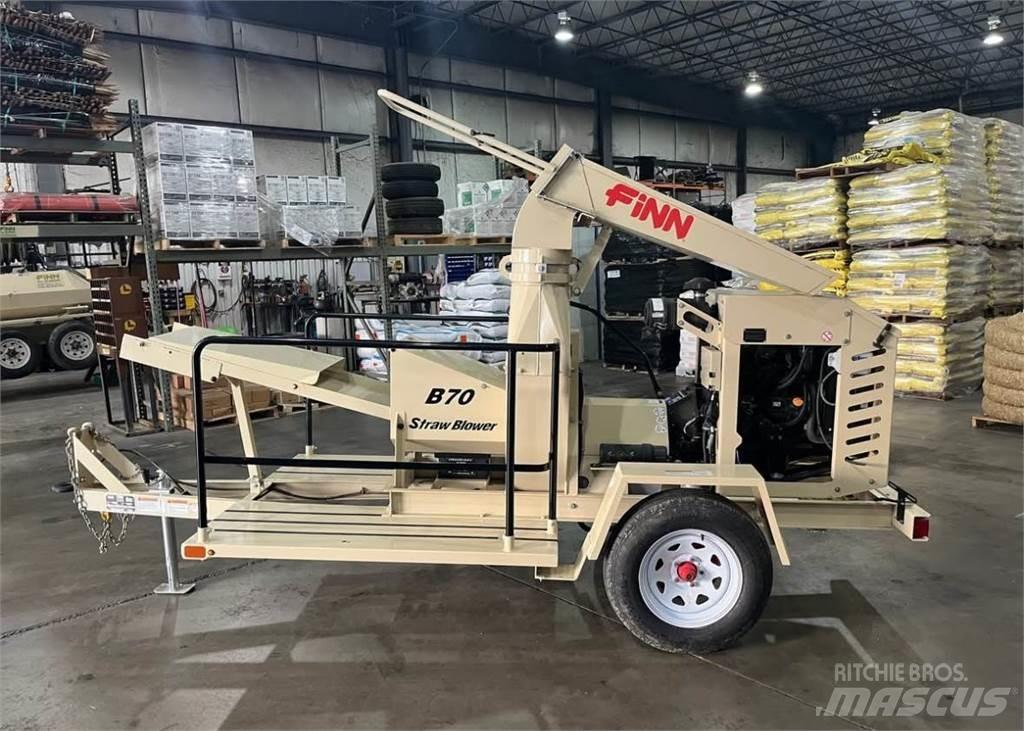 Finn B70T Hopper equipment, blowers and elevators