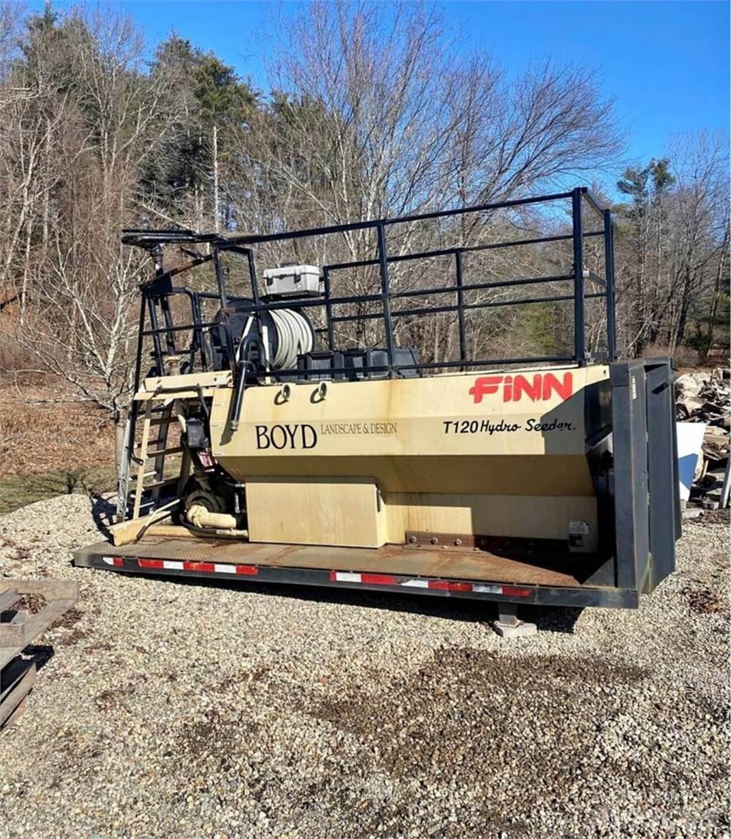 Finn T120 Hopper equipment, blowers and elevators