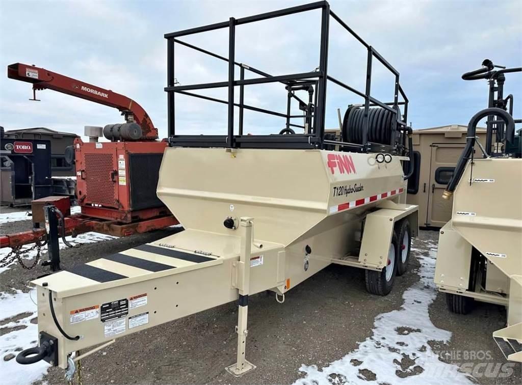 Finn T120 Hopper equipment, blowers and elevators