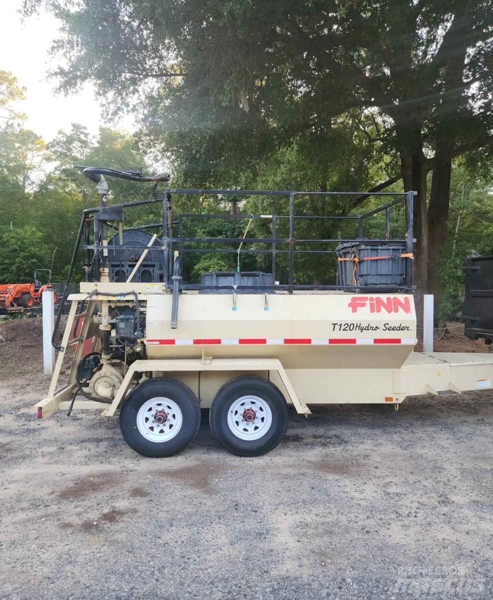 Finn T120 Hopper equipment, blowers and elevators
