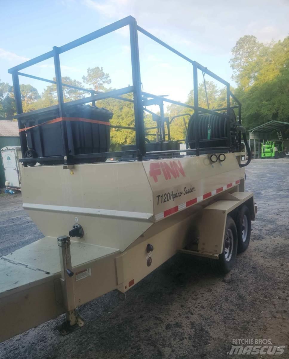 Finn T120 Hopper equipment, blowers and elevators
