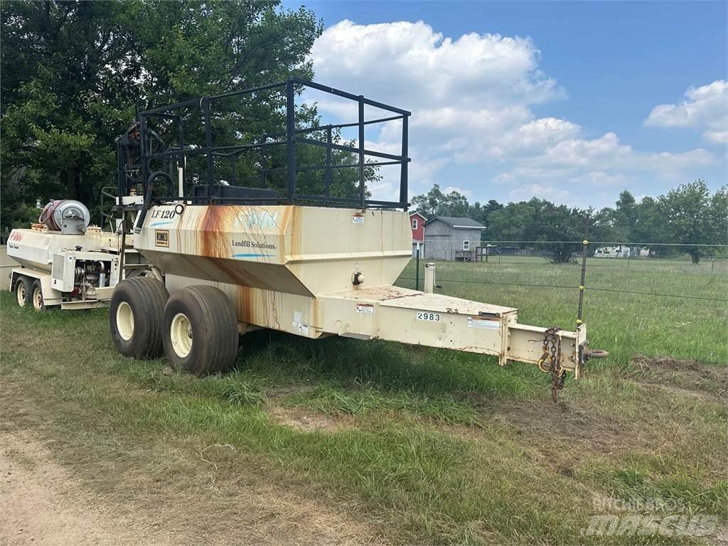 Finn T120 Hopper equipment, blowers and elevators