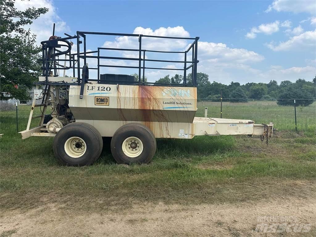 Finn T120 Hopper equipment, blowers and elevators