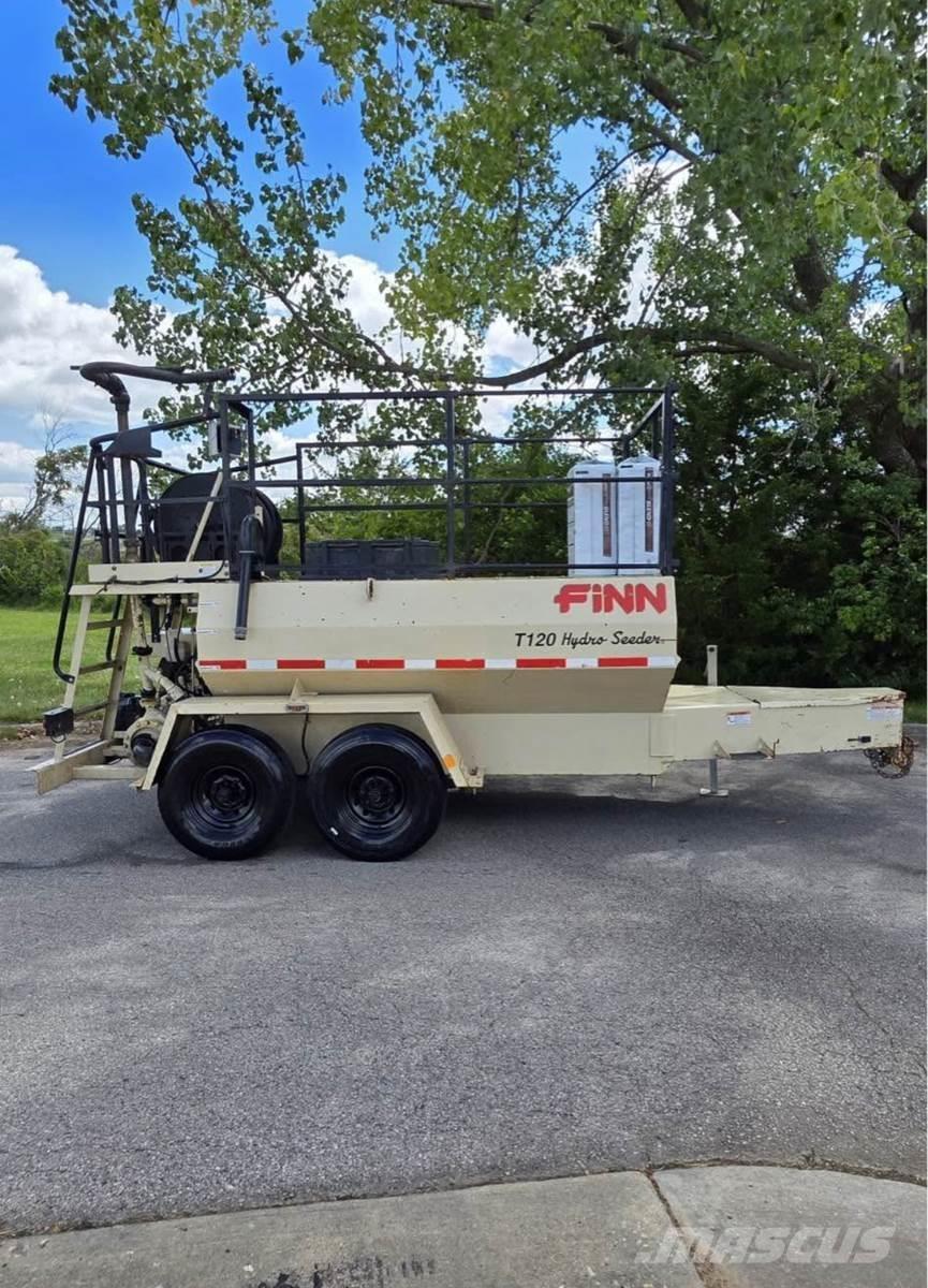 Finn T120 Hopper equipment, blowers and elevators