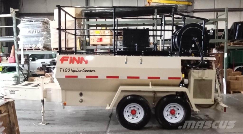 Finn T120 Hopper equipment, blowers and elevators