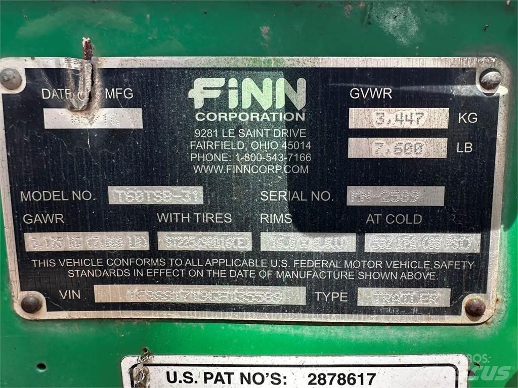 Finn T60 Hopper equipment, blowers and elevators