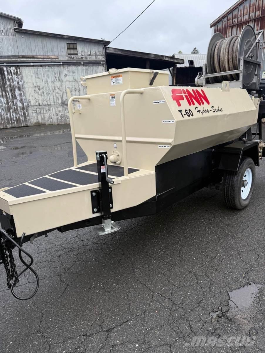 Finn T60T Hopper equipment, blowers and elevators