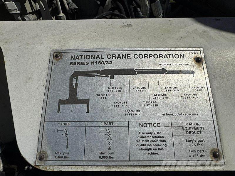 GMC C8500 Timber cranes