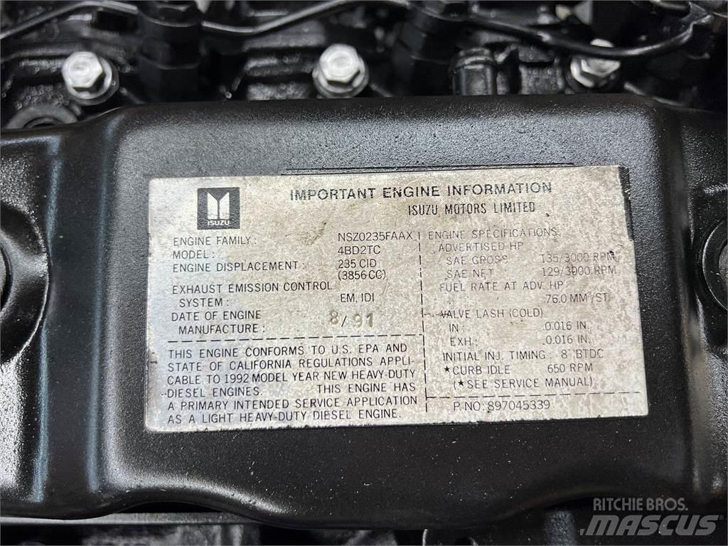Isuzu 4BD2 Engines