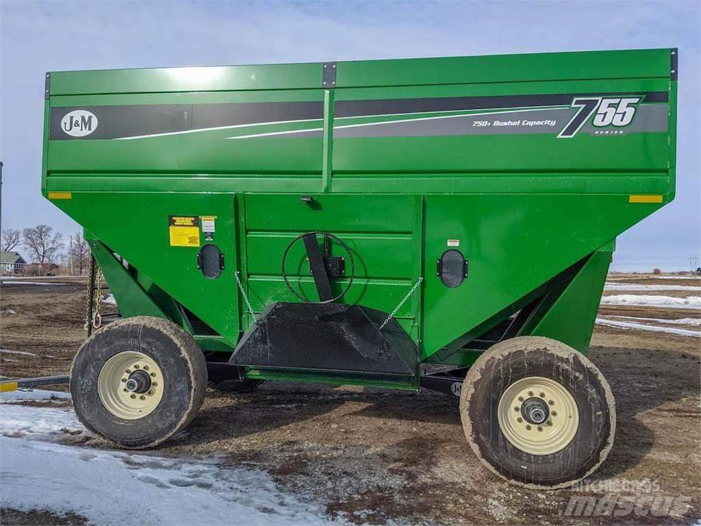 J&M 755SD Grain / Silage Trailers